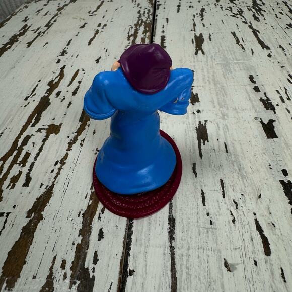 1992 Dopey & Sneezy Dwarf 3.25" McDonald's Action Figure #3 Disney Snow White - Picture 3 of 4